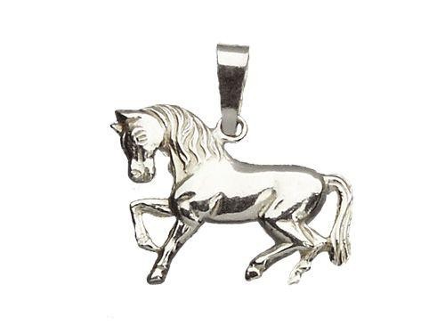 konik- stribrny privesek